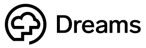 Logotyp för Dreams