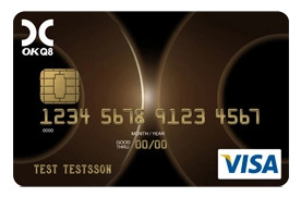 VISA-kort från OKQ8 Bank